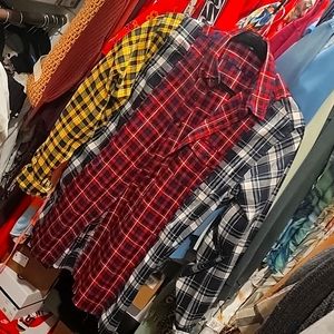 Plaid oversize